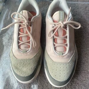 Sorel Women's Shoes Ona 718 Low Sneakers Nova Sand Paradox Pink Size 9.5